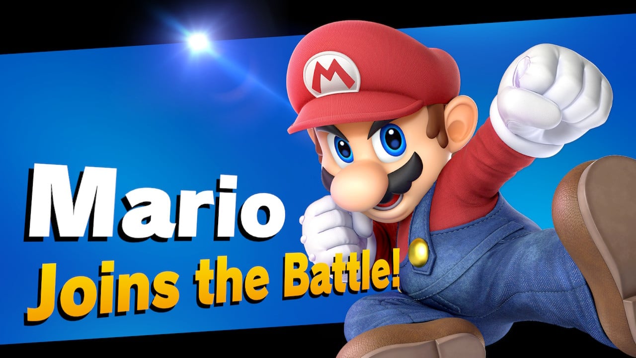 Mario Joins Super Smash Bros Ultimate
