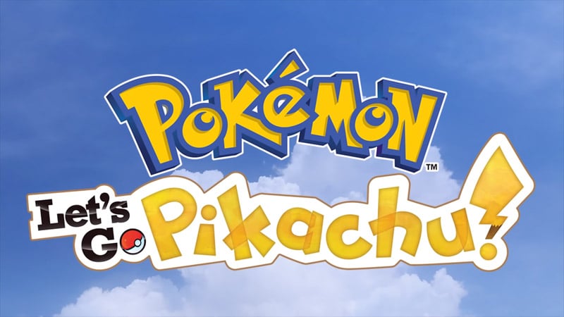 Pokemon Let's Go Pikachu Logo small