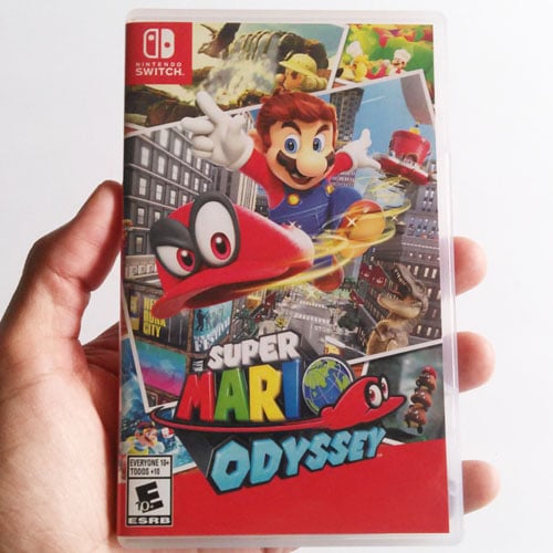 Super Mario Odyssey box 500p