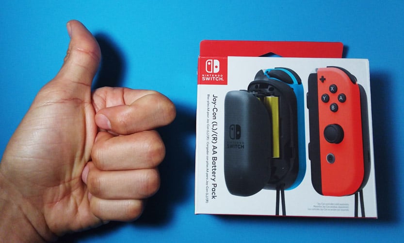 joy con aa battery pack review