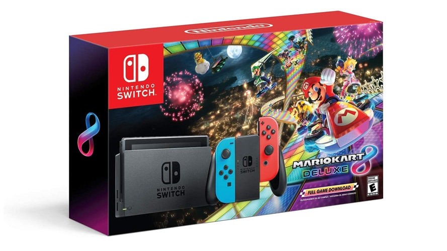 Mario Kart 8 Deluxe Nintendo Switch Bundle