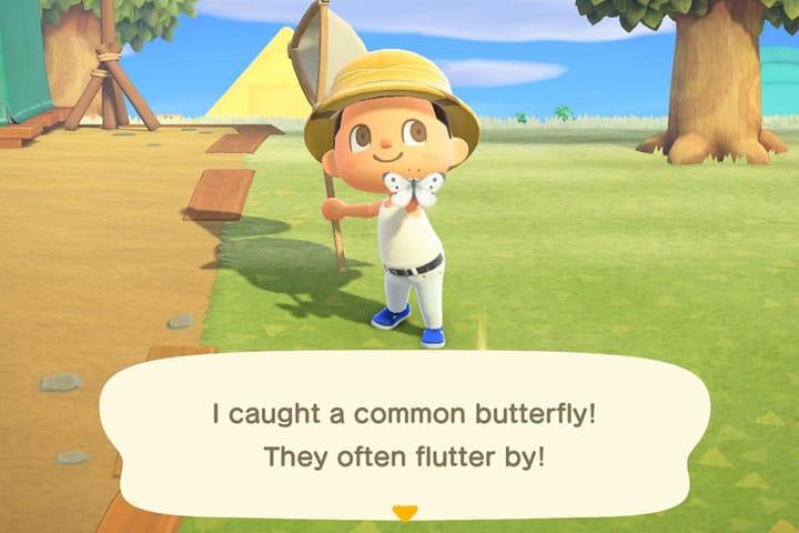 Animal Crossing New Horizons Caught Bug 1 ACA BlogImage