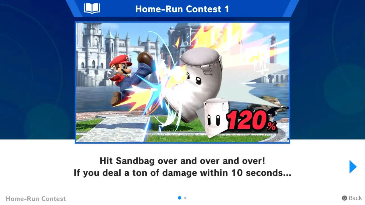 home-run contest help screen
