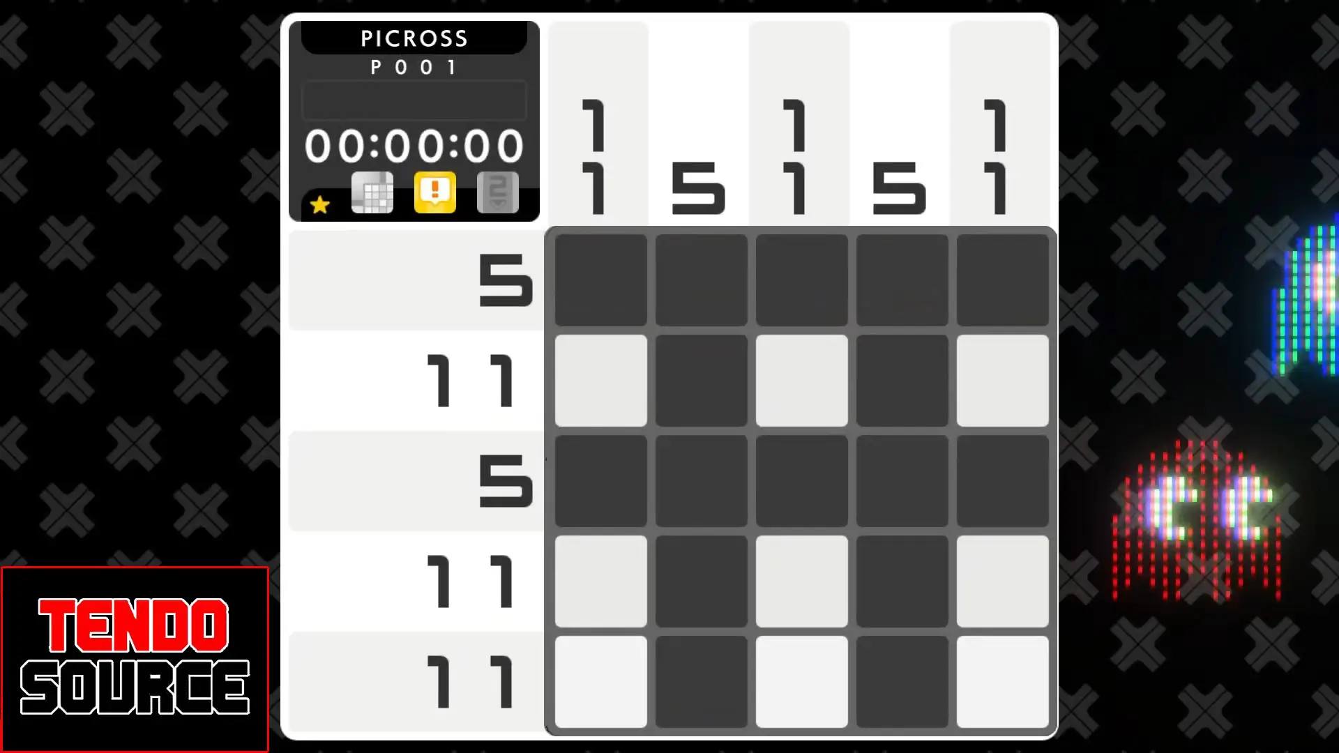 picross grid filled in