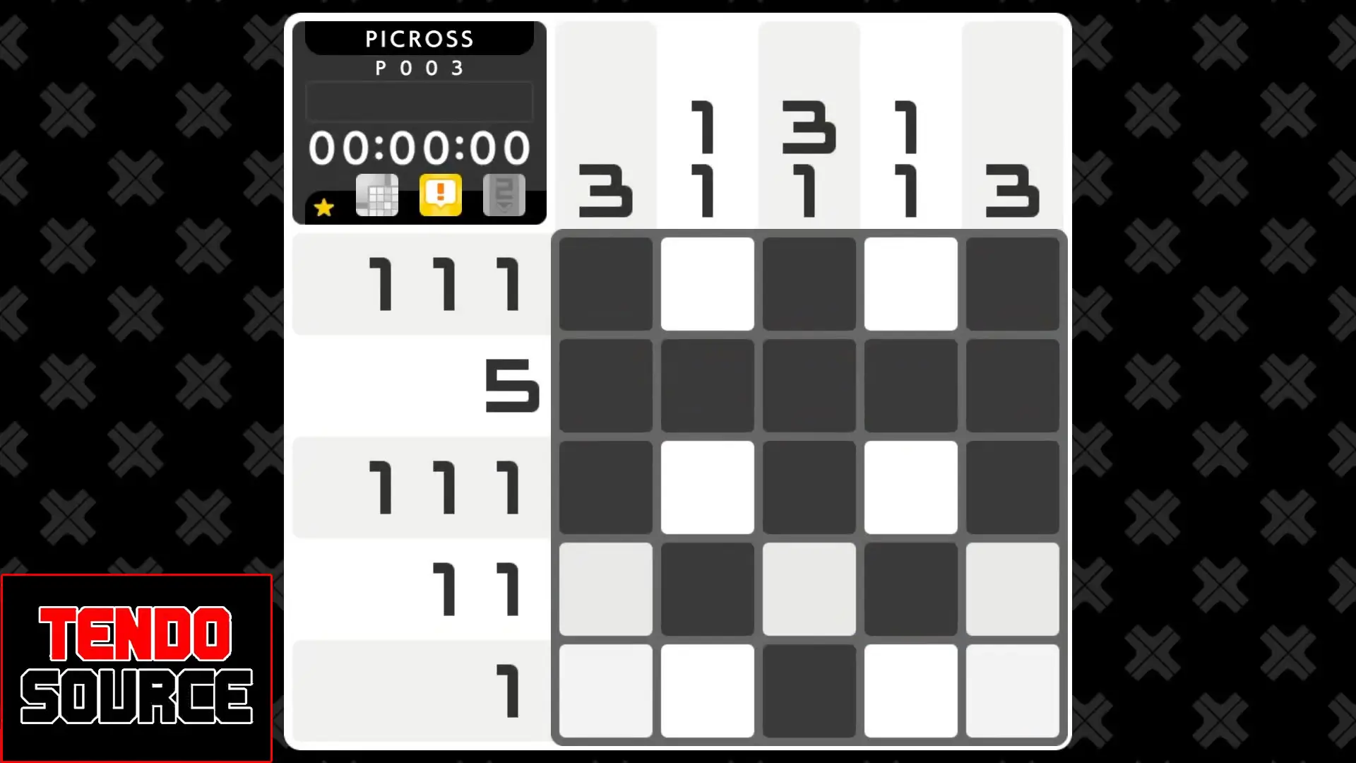 picross grid filled in
