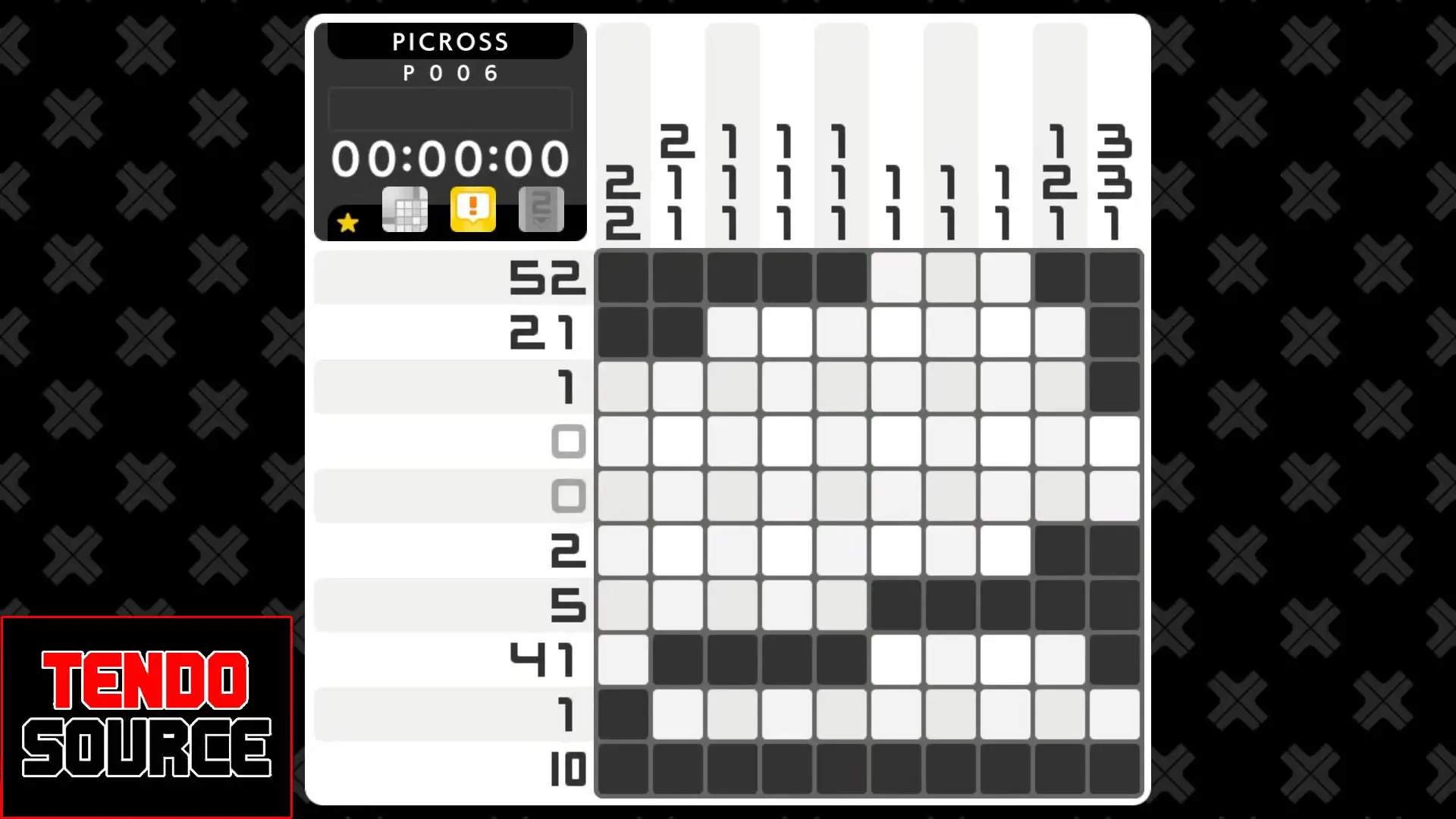 picross grid filled in