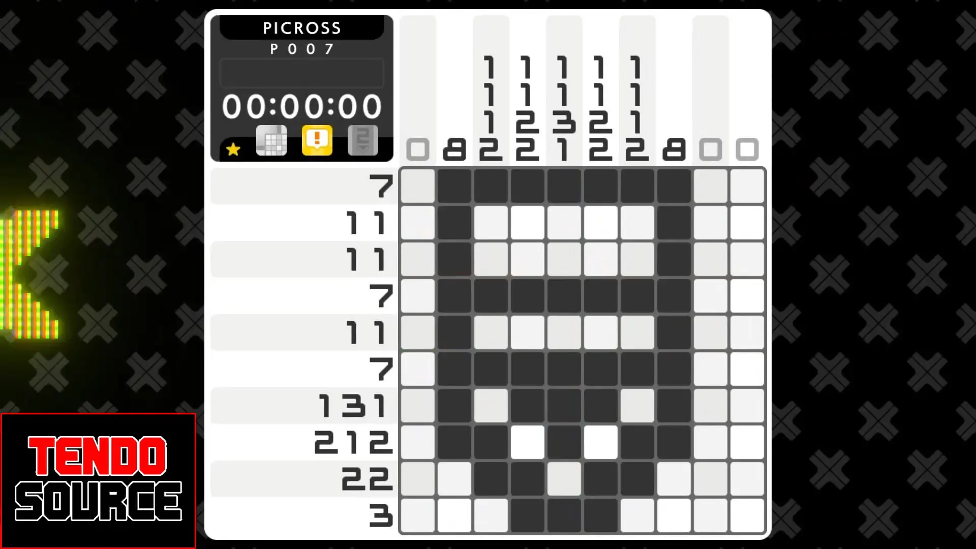 picross grid filled in