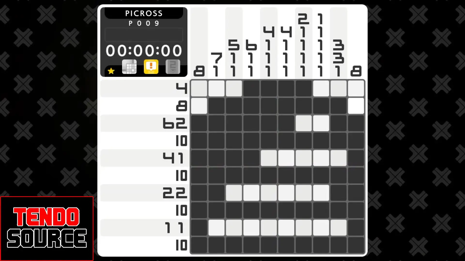 picross grid filled in