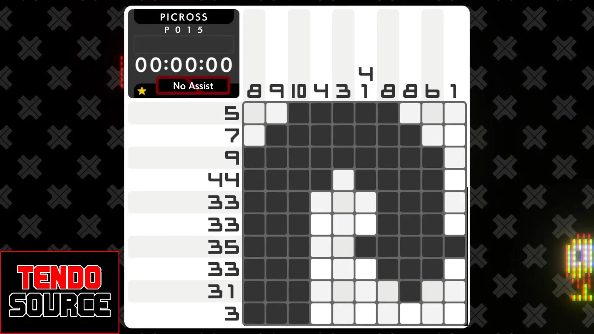 picross grid filled in