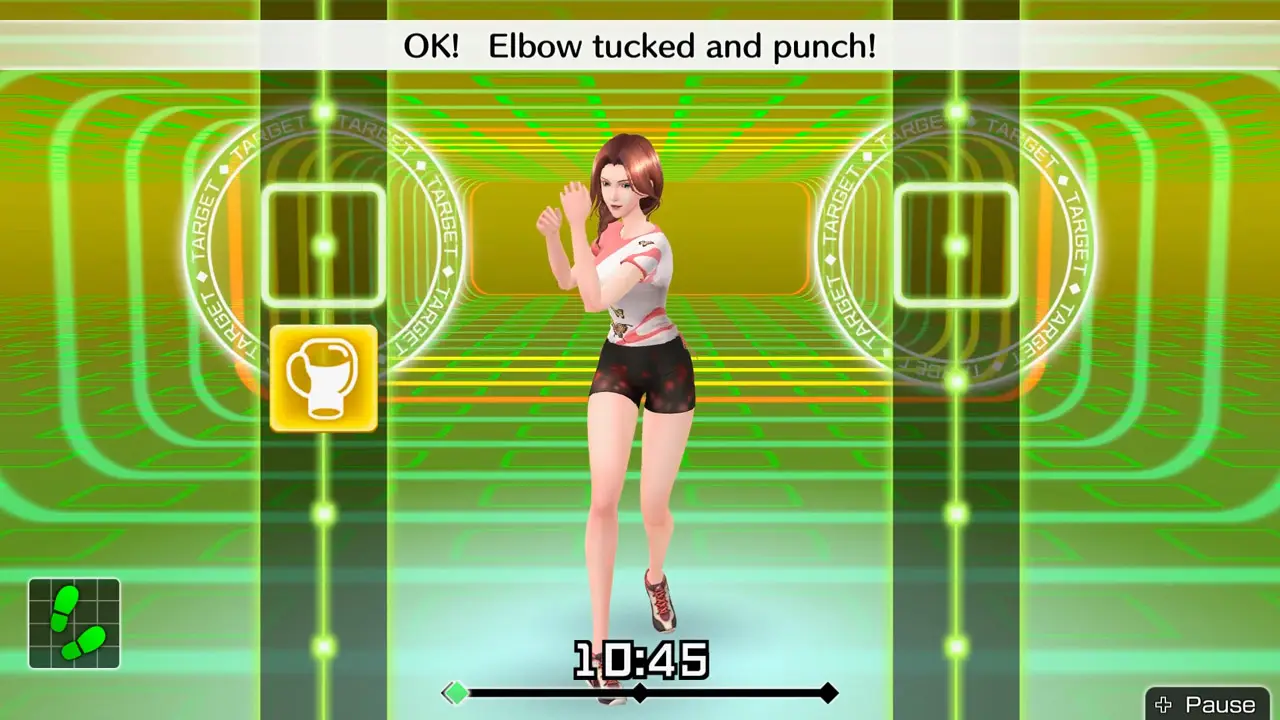 fitness boxing workout screenshot