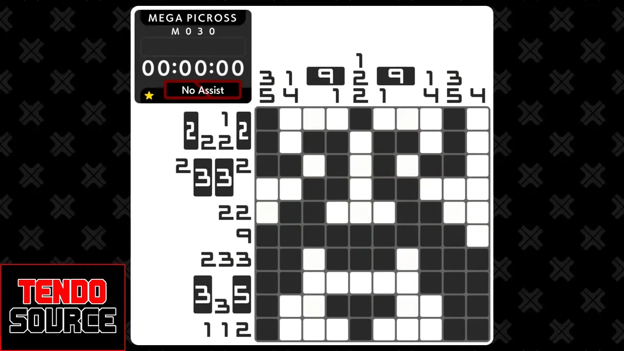 picross grid filled in