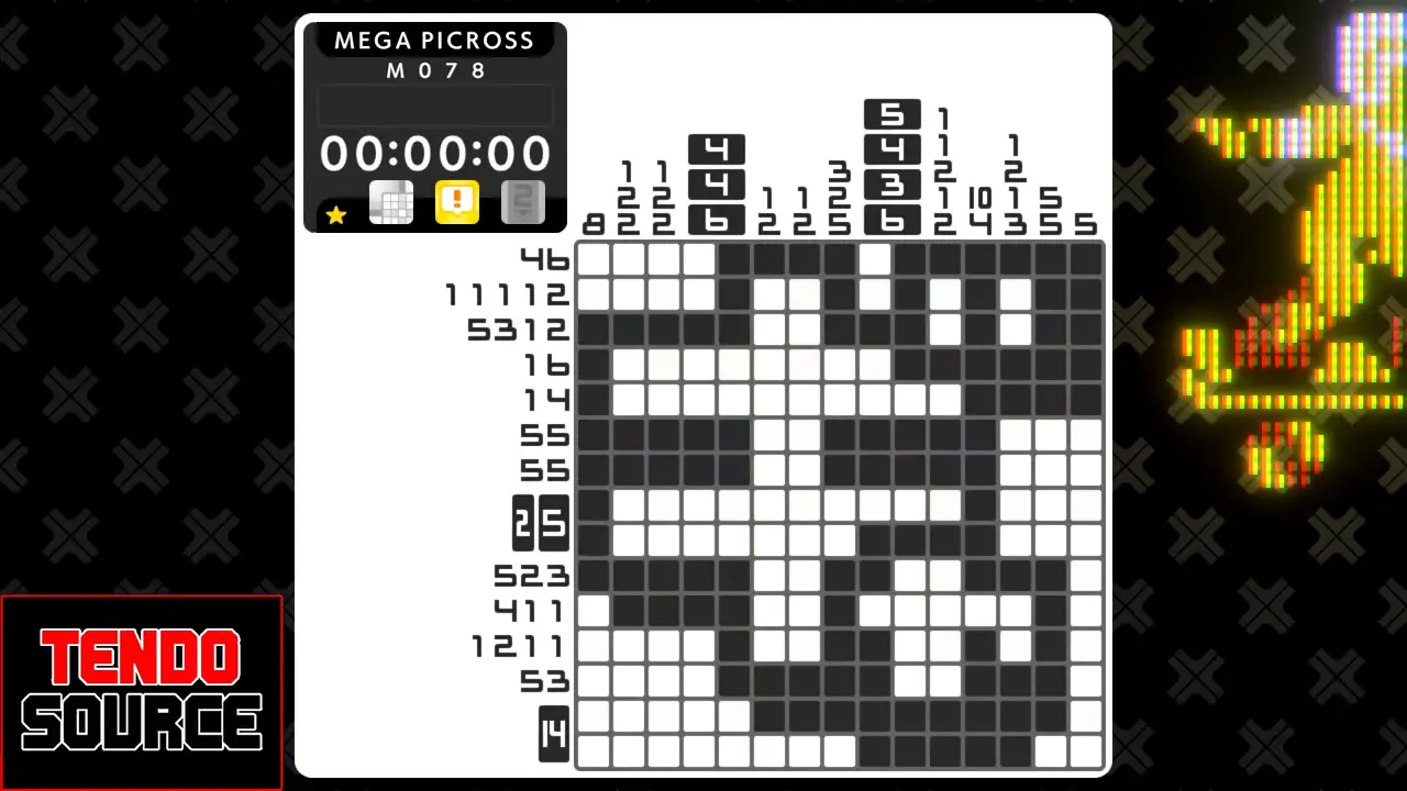 picross grid filled in