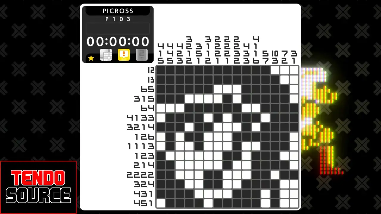 picross grid filled in