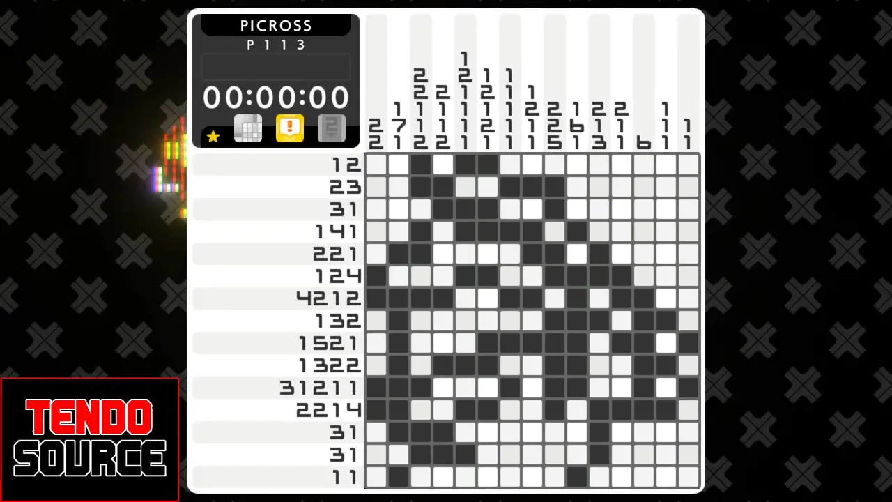 picross grid filled in