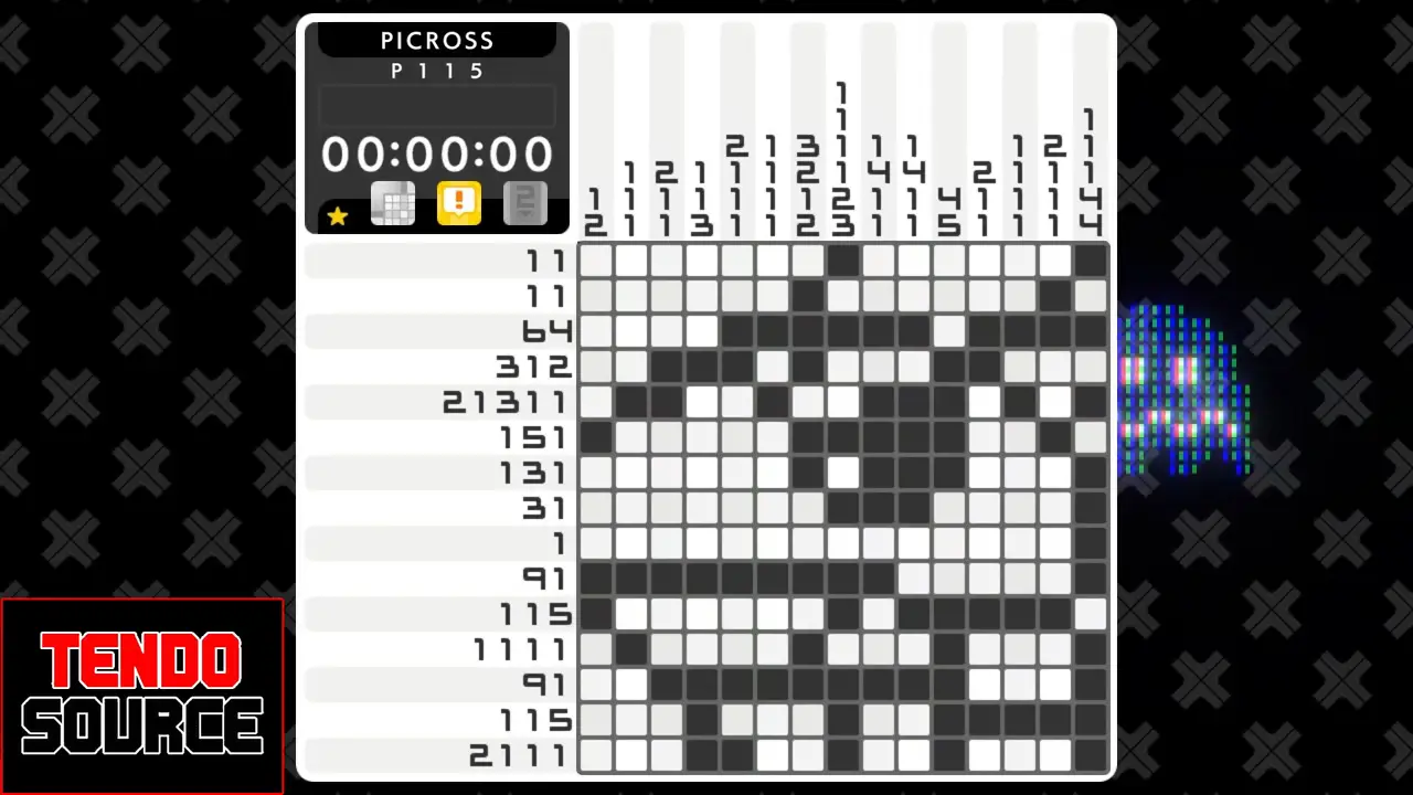 picross grid filled in