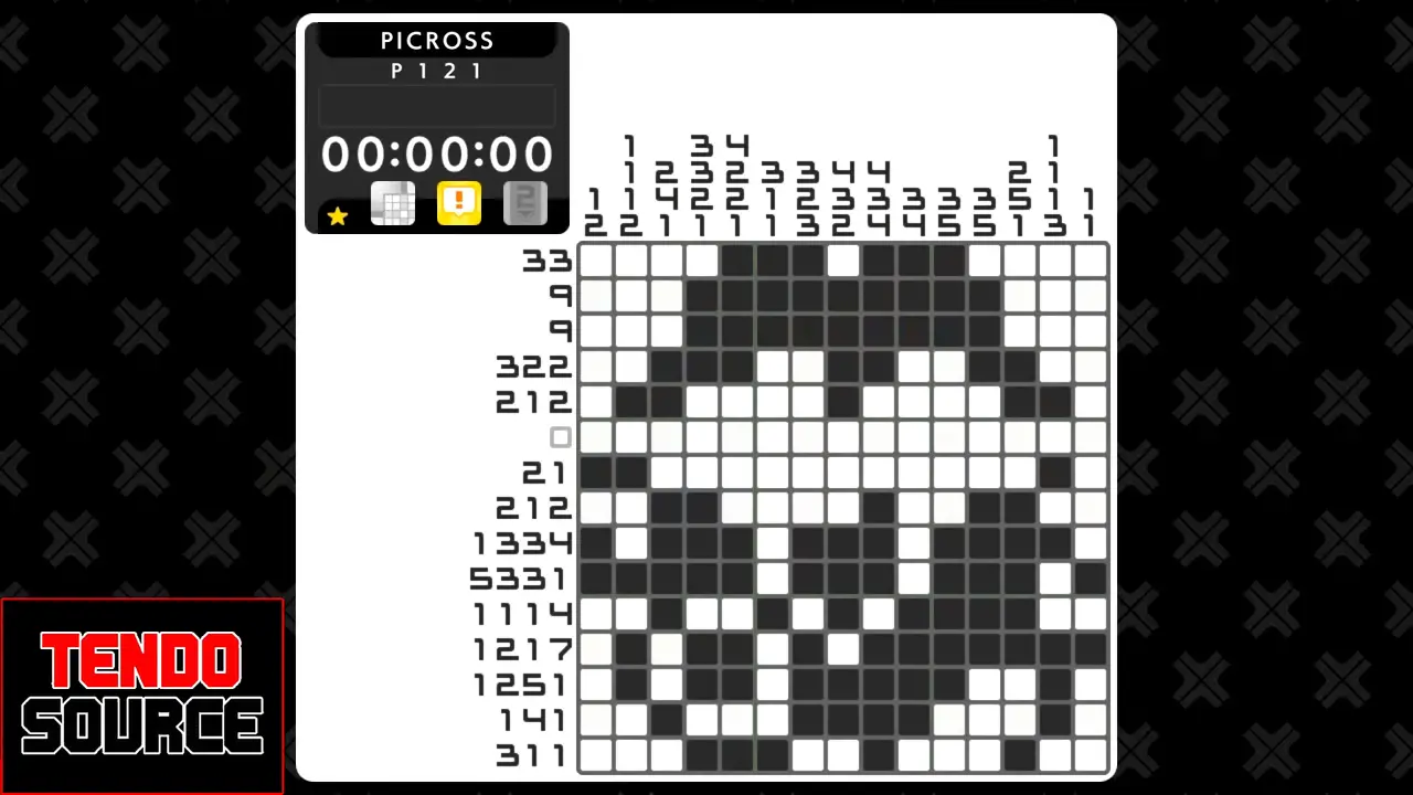 picross grid filled in