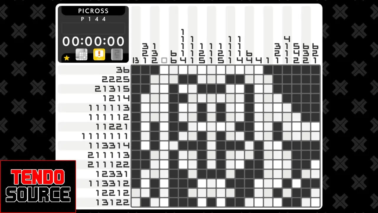 picross grid filled in
