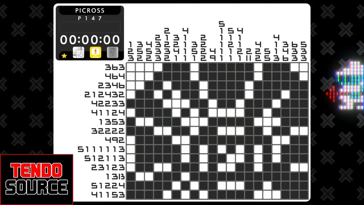 picross grid filled in