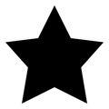 a star shape