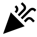a party popper icon
